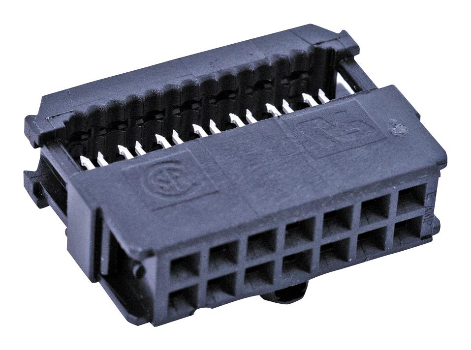 1658622-3 CONNECTOR, RCPT, 16POS, 2ROW, 2.54MM AMP - TE CONNECTIVITY
