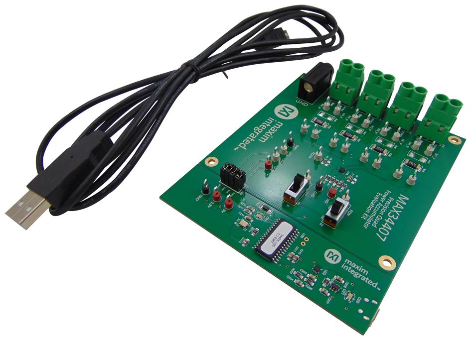 MAX34407EVKIT# EVALUATION BOARD, POWER ACCUMULATOR MAXIM INTEGRATED / ANALOG DEVICES