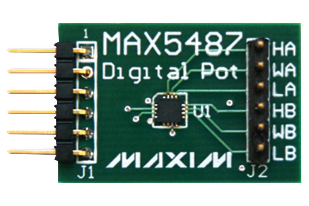 MAX5487PMB1# EVALUATION BOARD, DIGITAL POT MAXIM INTEGRATED / ANALOG DEVICES