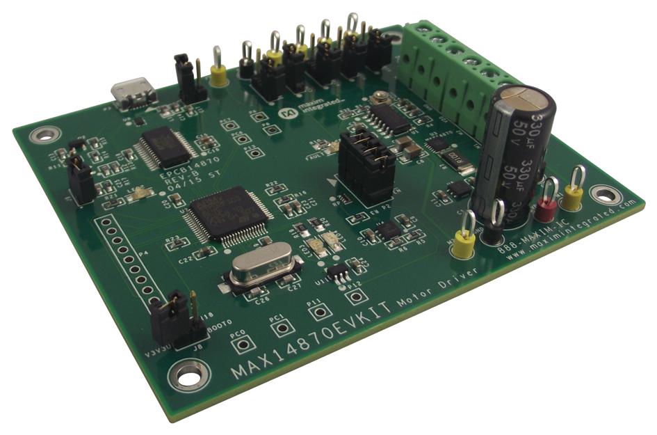 MAX14870EVKIT# EVALUATION BOARD, DC MOTOR DRIVE MAXIM INTEGRATED / ANALOG DEVICES
