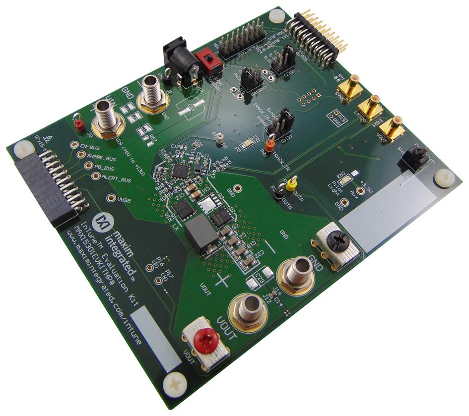 MAX15301EVKITHP# EVALUATION BOARD, POL SMPS MAXIM INTEGRATED / ANALOG DEVICES