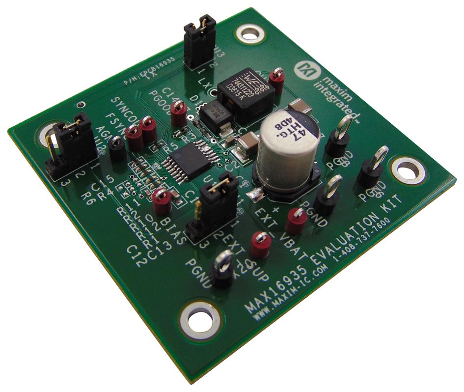 MAX16935EVKIT# EVALUATION BOARD, BUCK CONVERTER MAXIM INTEGRATED / ANALOG DEVICES
