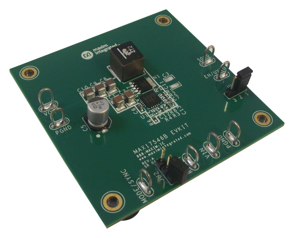 MAX17546EVKITB# EVALUATION BOARD, SYNC BUCK CONVERTER MAXIM INTEGRATED / ANALOG DEVICES
