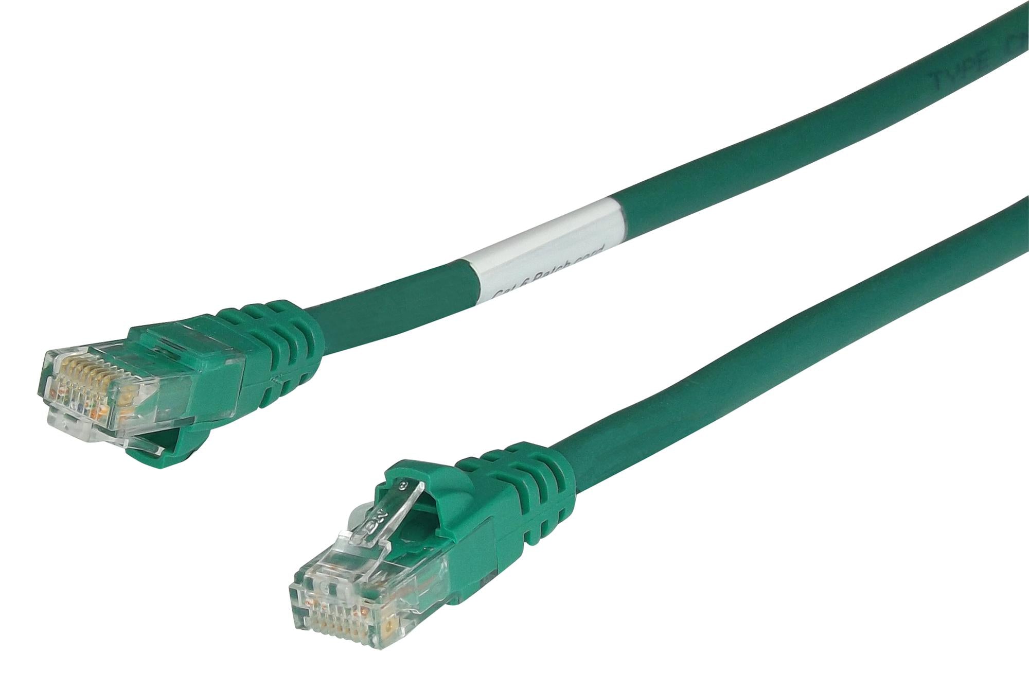 SP3GN PATCH CABLE, RJ45, CAT6, 3M, GREEN TUK