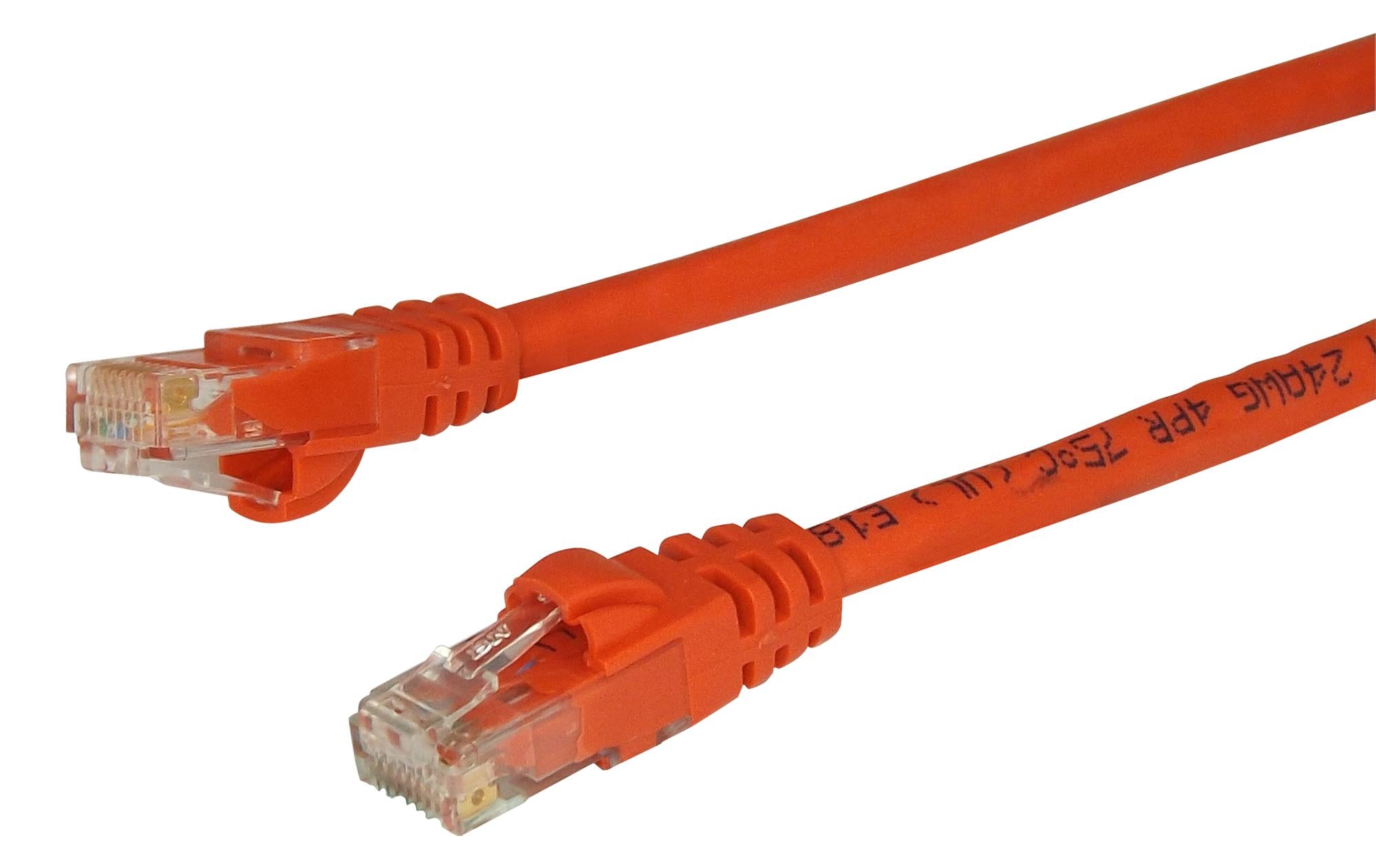SP1RD PATCH CABLE, RJ45, CAT6, 1M, RED TUK