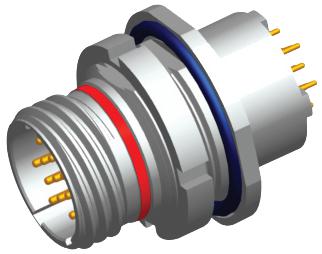 2M801-010-07ZNU16-235PA CIRCULAR CONN, RCPT, 16-235, JAM NUT AMPHENOL AEROSPACE