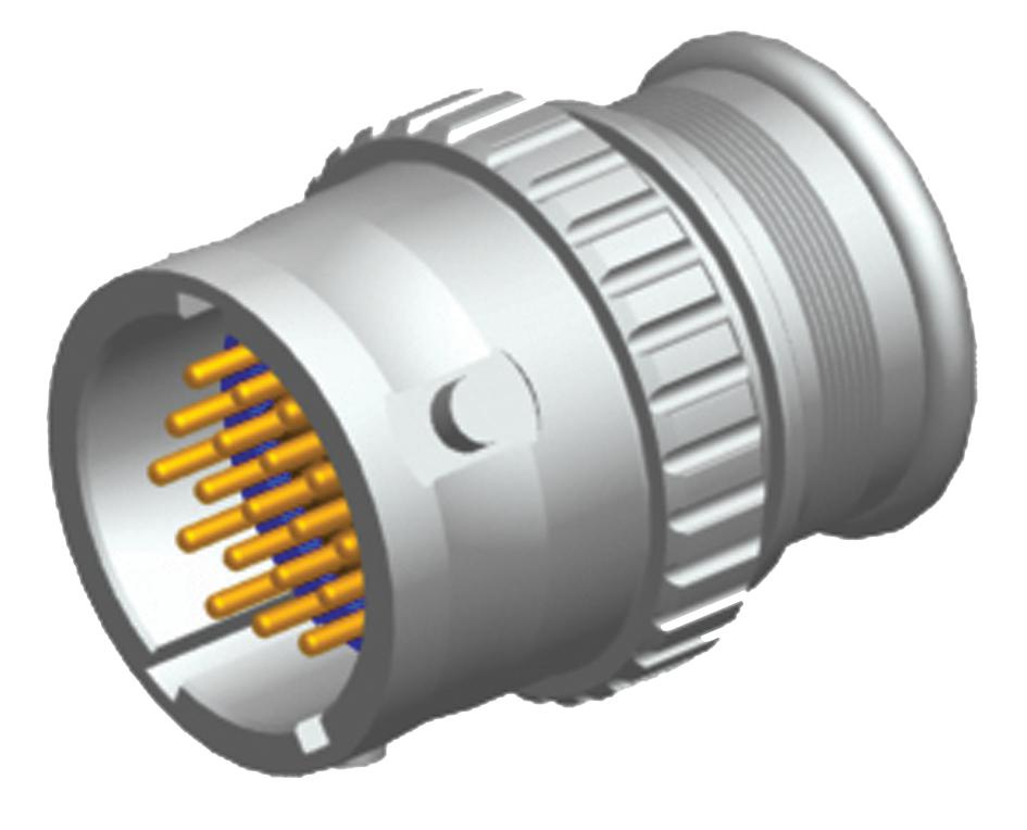 2M803-003-01NF8-2PN CIRCULAR CONN, RCPT, 8-2, CABLE AMPHENOL AEROSPACE