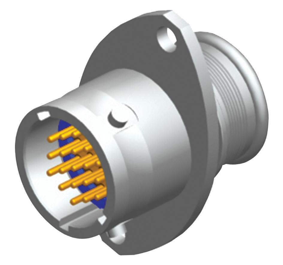 2M803-003-02NF12-201SN CIRCULAR CONN, RCPT, 12-201, FLANGE AMPHENOL AEROSPACE