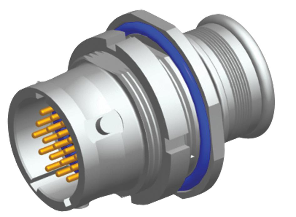 2M803-003-07M8-200PN CIRCULAR CONN, RCPT, 8-200, JAM NUT AMPHENOL AEROSPACE