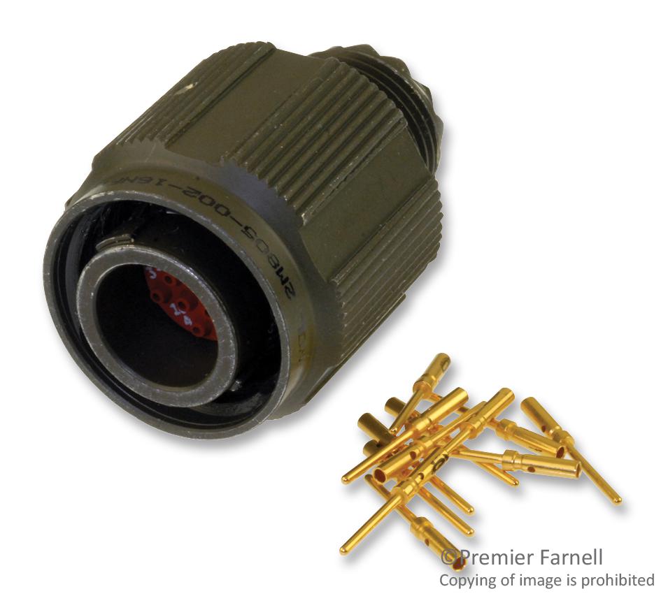 2M805-002-16NF8-23PA CIRCULAR CONN, PLUG, 8-23, CABLE AMPHENOL AEROSPACE