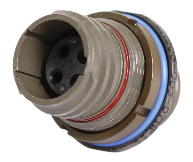 2M805-003-07ZNU9-25PA CIRCULAR CONN, RCPT, 9-25, JAM NUT AMPHENOL AEROSPACE