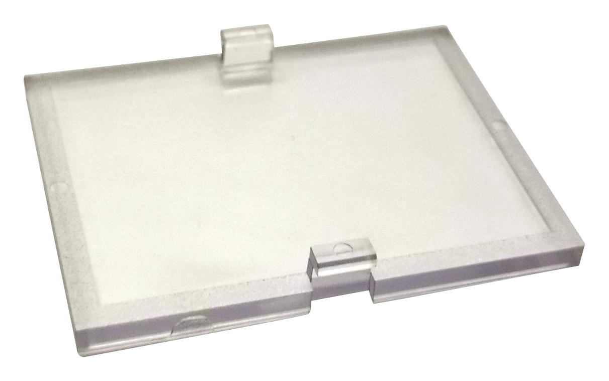 MC001146 COVER, 42MM X 32.1MM, PC, CLEAR MULTICOMP PRO