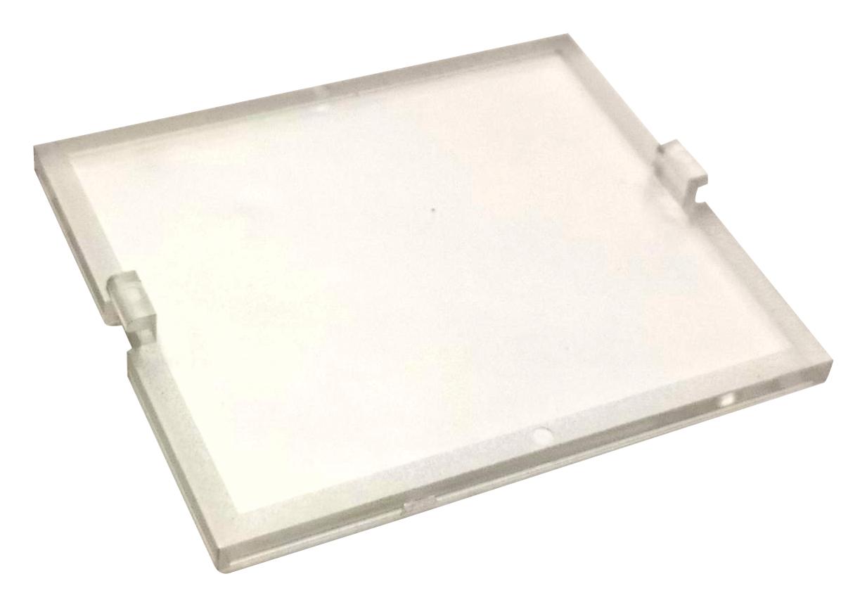 MC001148 COVER, 42MM X 49MM X 2.5MM, PC, CLEAR MULTICOMP PRO