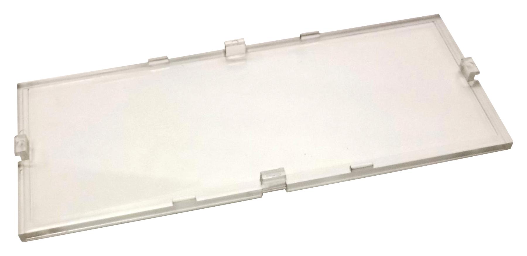 MC001152 COVER, 42MM X 102.1MM X 2.5MM, PC, CLEAR MULTICOMP PRO