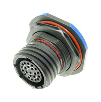 D38999/24FE2AB CIRCULAR CONNECTOR, RECPT., 17-2, PIN AMPHENOL LTD