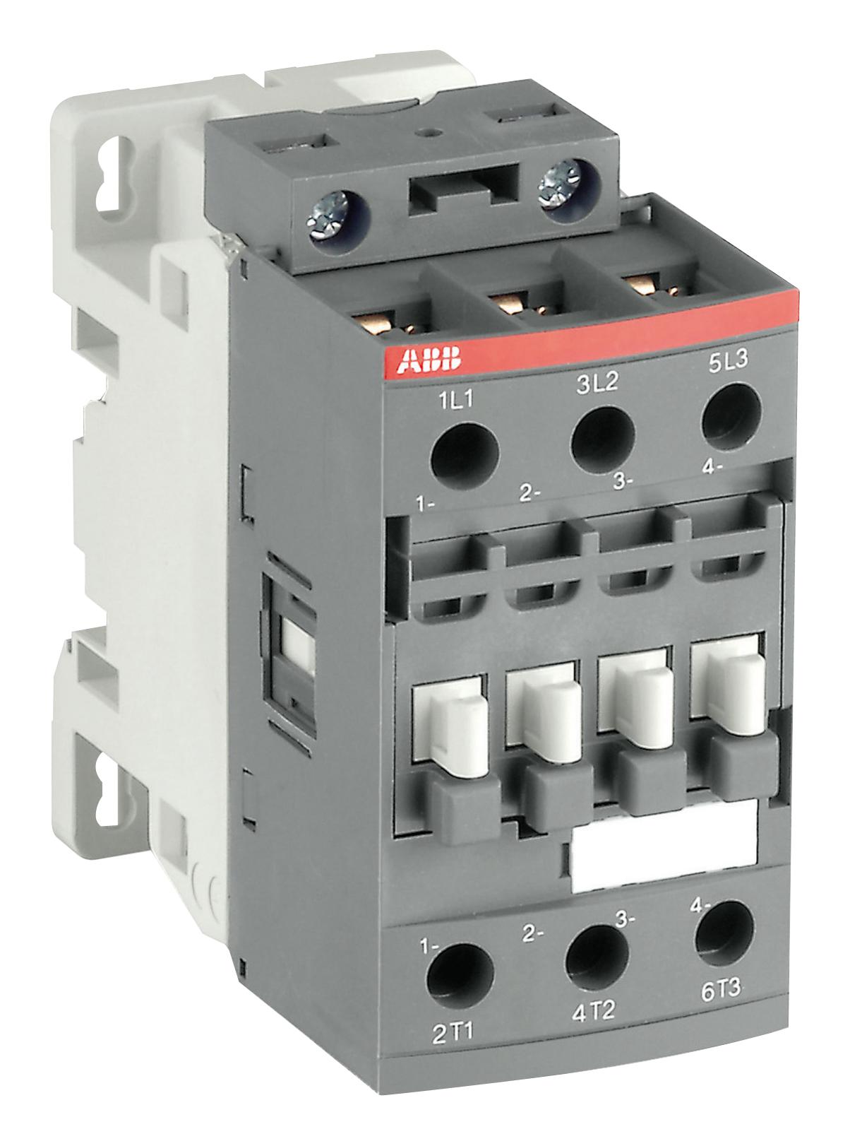 AF26-40-00-13 CONTACTOR, 4PST-NO, 690V, DINRAIL ABB