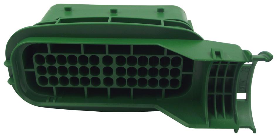5-1718323-1 PLUG HOUSING, 39POS, PBT GF, GREEN AMP - TE CONNECTIVITY
