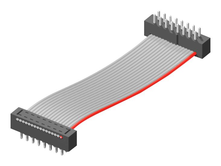 TCMD-05-S-06.00-01 CABLE, IDC PLUG-FREE END, 10P, 152.4MM SAMTEC