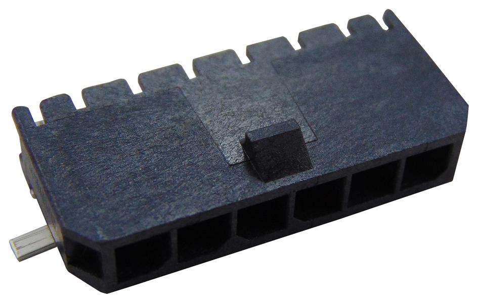 43650-0612 CONNECTOR, HEADER, 6POS, 1ROW, 3MM MOLEX