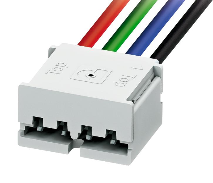 PTF 0,3/ 4-WB-8-H CONNECTOR, RCPT, 4POS, 1ROW, 1.9MM PHOENIX CONTACT