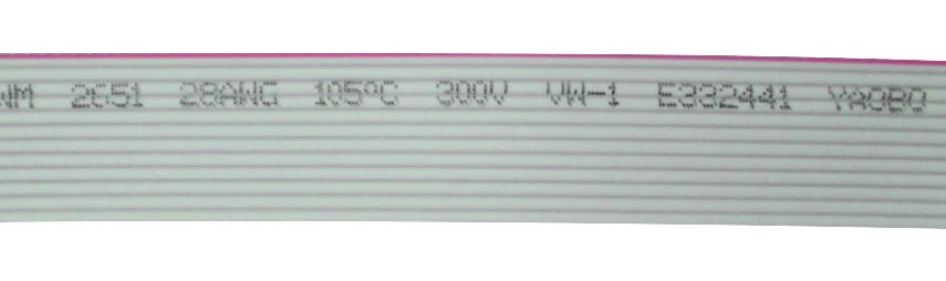 R2651DTSY10SC85 RIBBON CABLE, 10 CORE, 28AWG, PER M PRO POWER