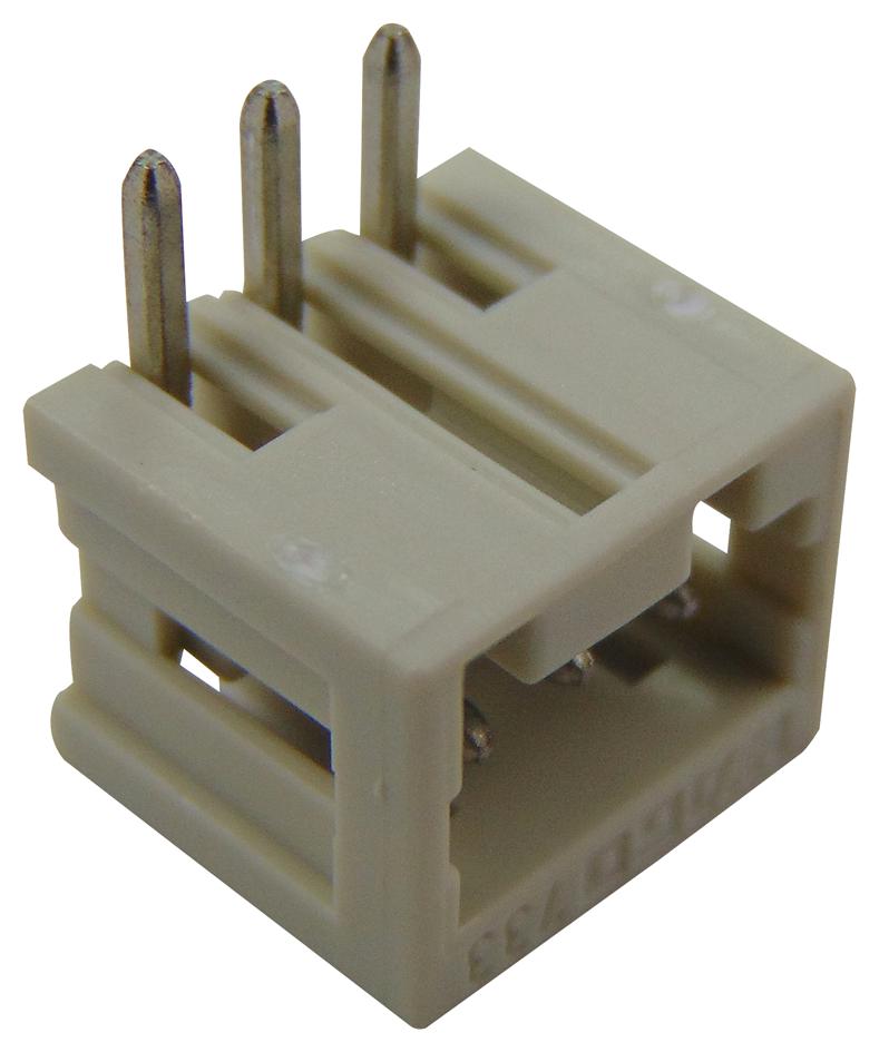 733-363 TERMINAL BLOCK, R/A, HEADER, 3POS, TH WAGO