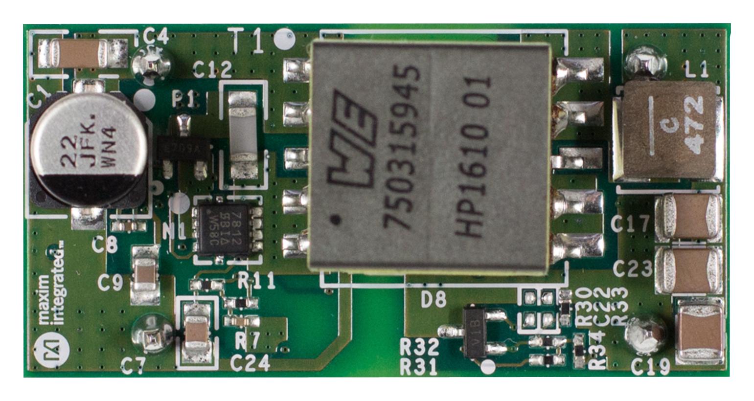 MAXREFDES114B# REF DESIGN BRD, 10W ISOLATED PWR SUPPLY MAXIM INTEGRATED / ANALOG DEVICES