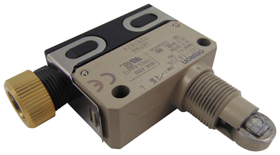 D4E-1A20N LIMIT SWITCH, SPDT, 5A, 125VAC, PANEL OMRON