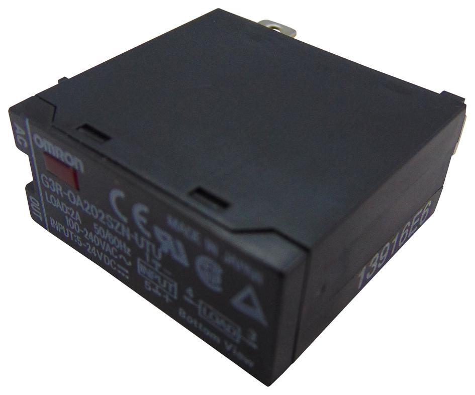 G3R-OA202SZN-UTU 5-24DC SOLID STATE RELAY, 2A, 5-24VDC, SOCKET OMRON