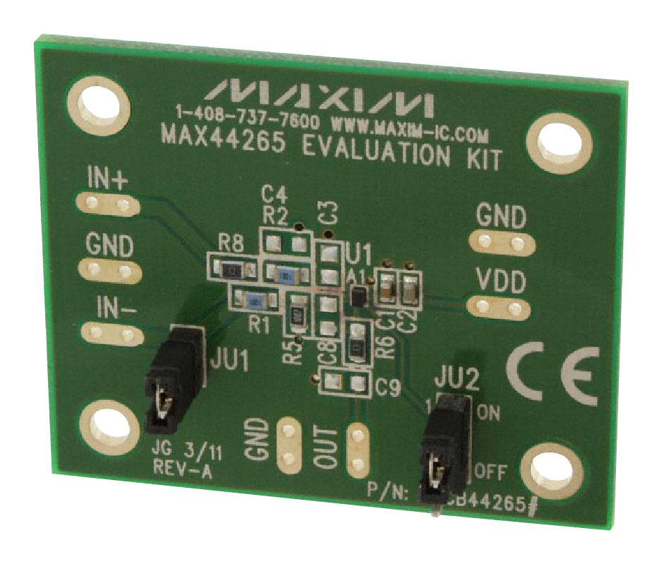MAX44265EVKIT# EVAL BOARD, OPERATIONAL AMPLIFIER MAXIM INTEGRATED / ANALOG DEVICES