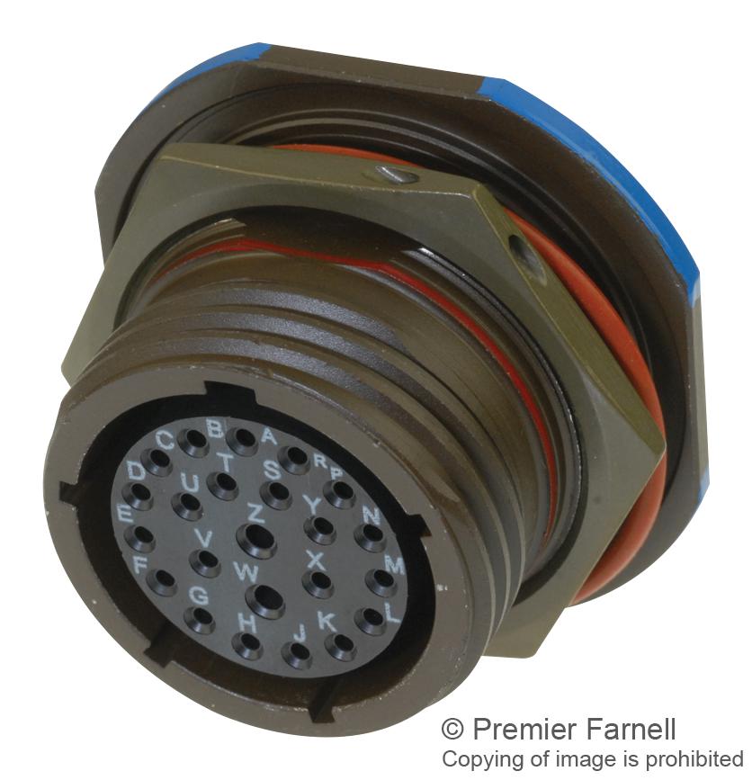 D38999/24FA98PC CIRCULAR CONNECTOR, RCPT, 9-98, JAM NUT SOURIAU-SUNBANK / EATON