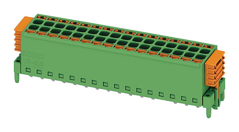 SDDC 1,5/14-PV-3,5 TB, WIRE TO BRD, 14POS, 16AWG PHOENIX CONTACT