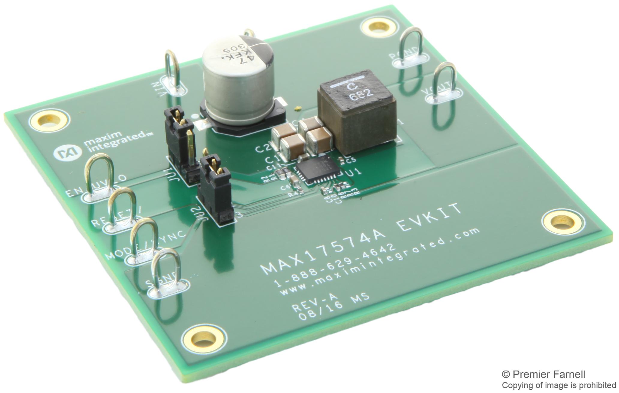 MAX17574EVKITA# EVAL BOARD, SYNCHRONOUS BUCK CONVERTER MAXIM INTEGRATED / ANALOG DEVICES