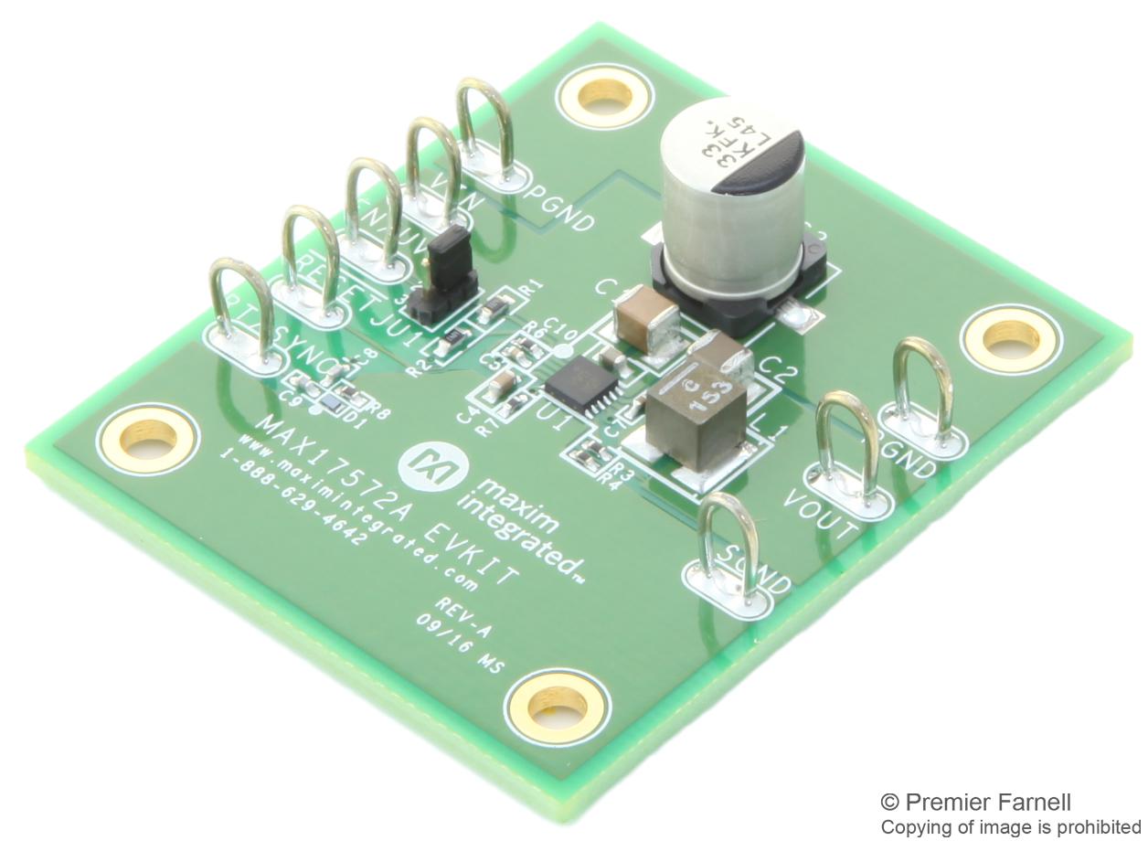 MAX17572EVKITA# EVAL BOARD, SYNCHRONOUS BUCK CONVERTER MAXIM INTEGRATED / ANALOG DEVICES
