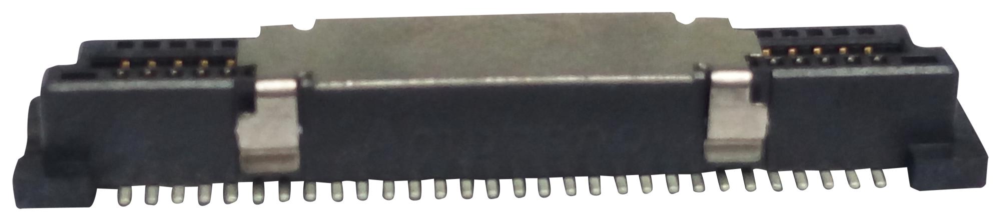 G832MB010641222HR CONNECTOR, RCPT, 64POS, 2ROW, 0.8MM AMPHENOL ICC