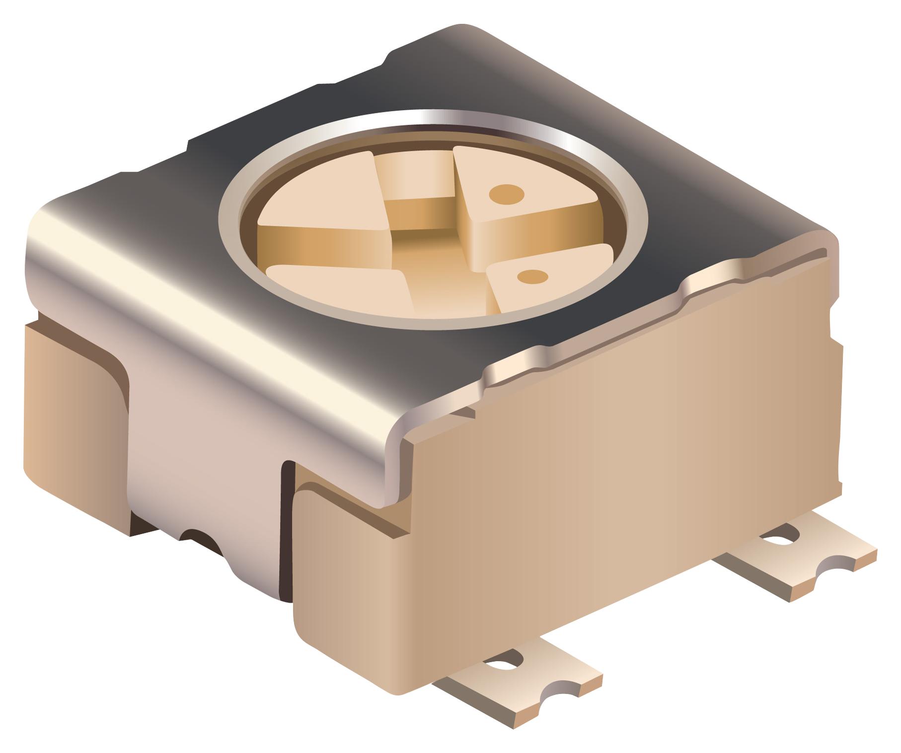 PVG3G101C01R00 TRIMMER, POT, 100R, 1TURN, SMD BOURNS