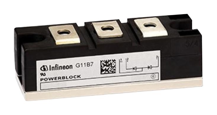 DD171N16KHPSA2 DIODE MODULE, 1.8KV, 171A INFINEON