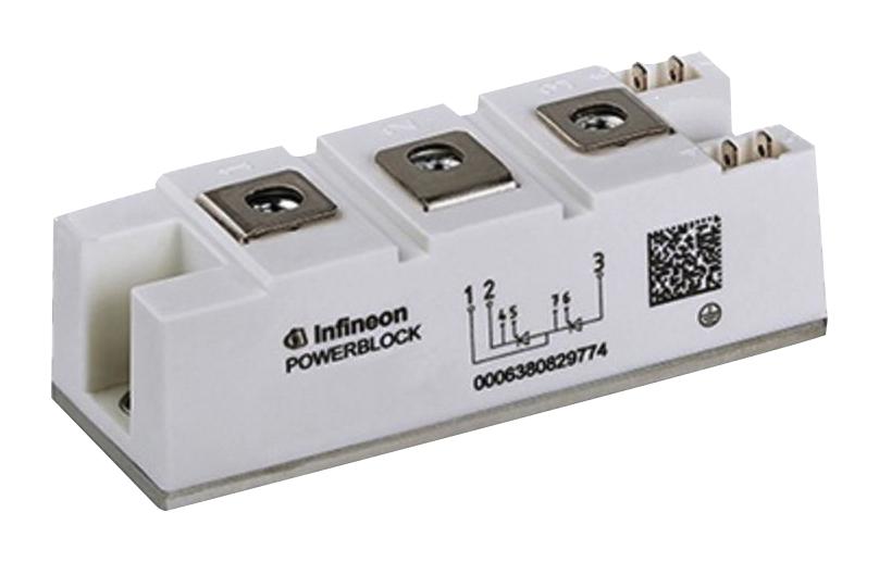 DD220N16SHPSA1 DIODE MODULE, 1.6KV, 226A INFINEON