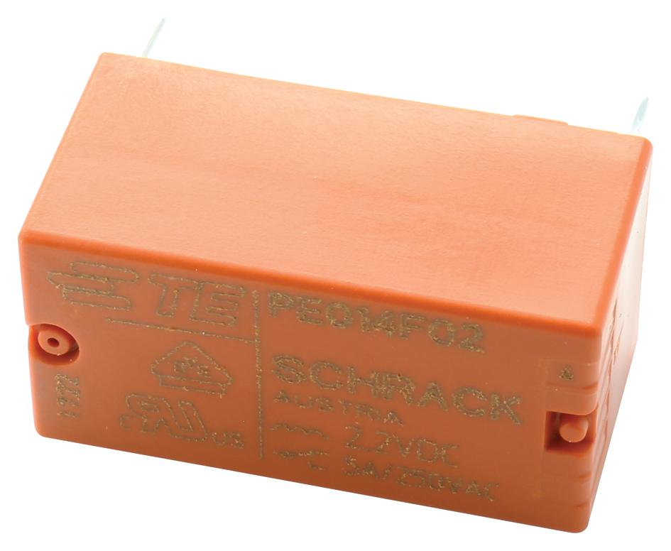 PE014H03 POWER RELAY, SPDT, 5A, 250VAC, TH SCHRACK - TE CONNECTIVITY