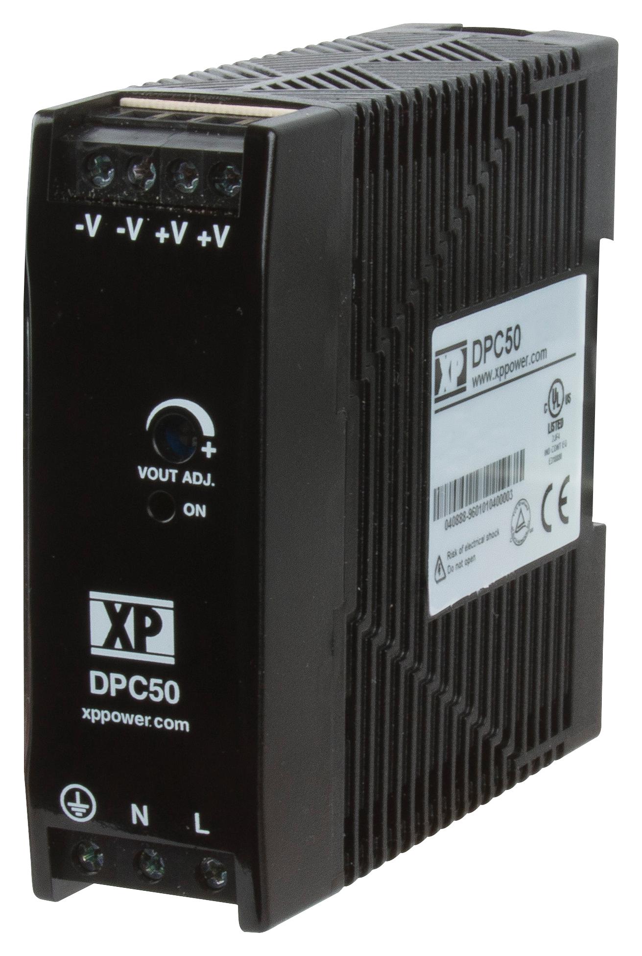 DPC50US24 POWER SUPPLY, AC-DC, 24V, 2.1A XP POWER