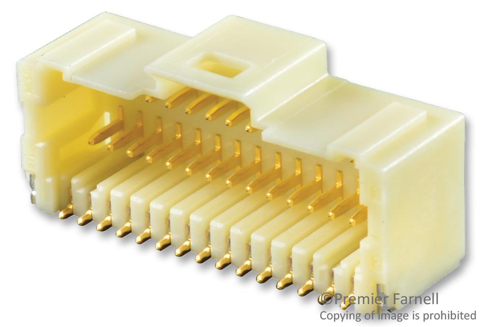 501571-3007 CONNECTOR, HEADER, 30POS, 2ROW, 1MM MOLEX