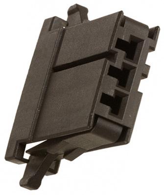 2-178288-3 RCPT HOUSING, 3POS, GF POLYESTER, BLACK AMP - TE CONNECTIVITY