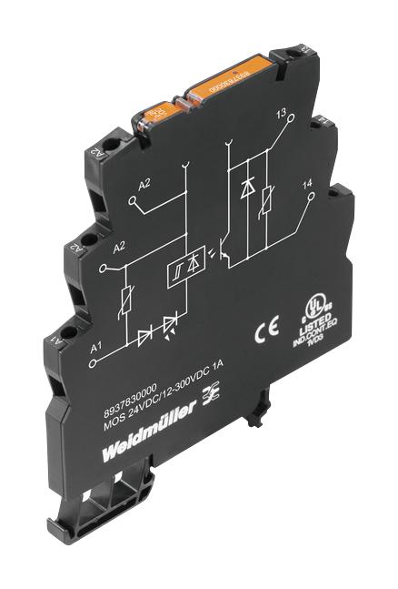 1283230000 SOLID STATE RELAY, SPST, 2A, 8-30VDC WEIDMULLER