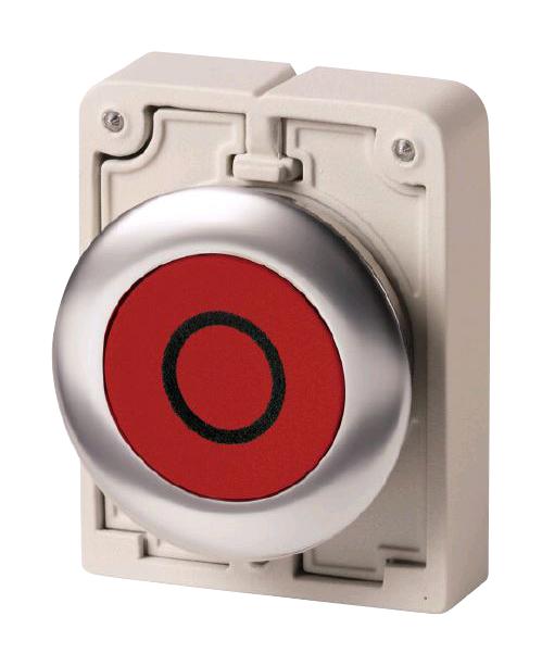 M30C-FD-R-X0 SWITCH ACTUATOR, 30MM PUSHBUTTON, RED EATON MOELLER