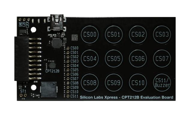 SLEXP8019A EVAL BOARD, CAPACITIVE TOUCH SENSING SILICON LABS