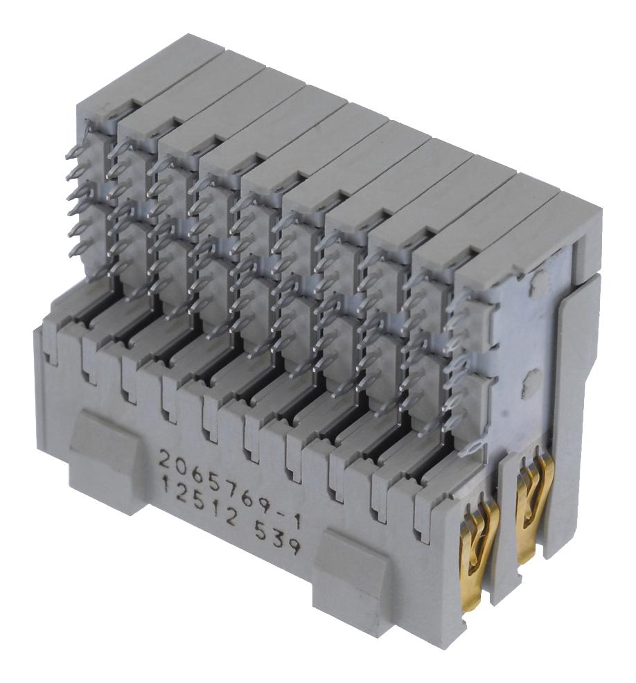 2065769-1 BACKPLANE CONN, RCPT, 40POS, 4ROW, 2.5MM TE CONNECTIVITY