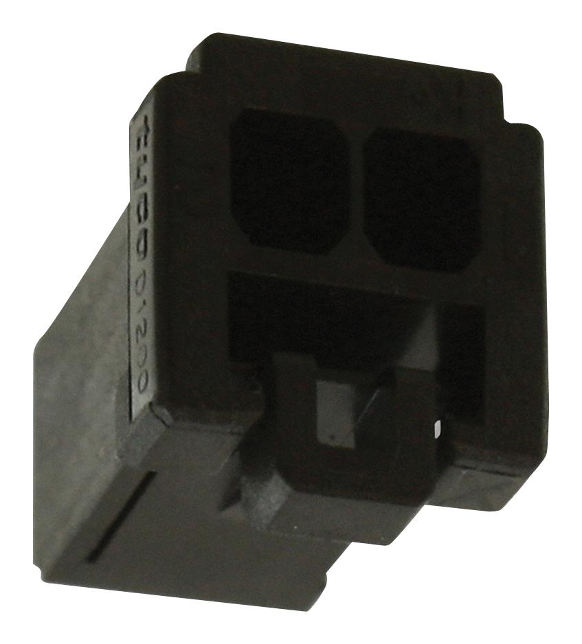 1-1871465-2 RCPT HOUSING, 2POS, GF POLYESTER, BLACK TE CONNECTIVITY