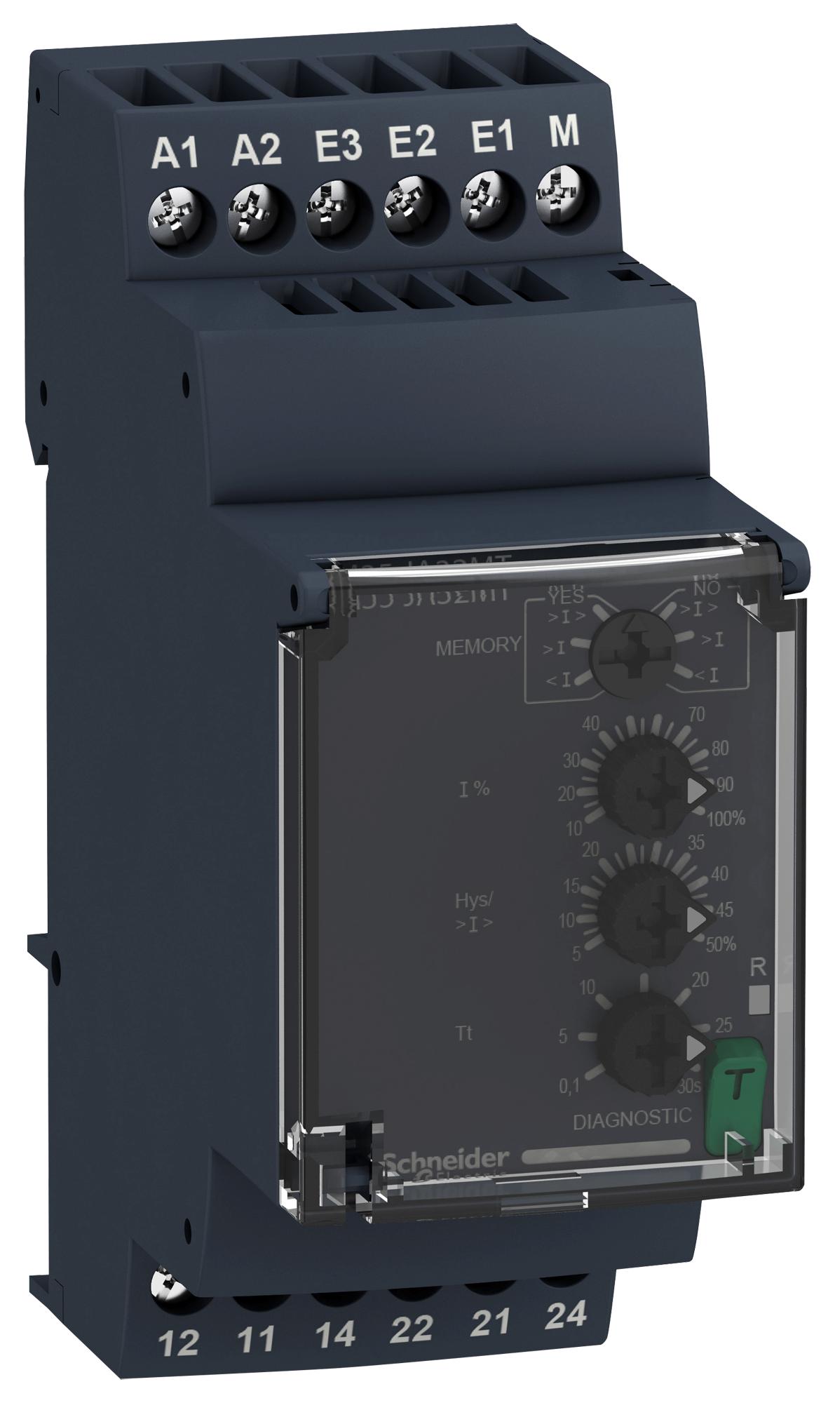 RM35JA32MT CURRENT CONTROL RELAY, DPDT, 0.15A-15A SCHNEIDER ELECTRIC