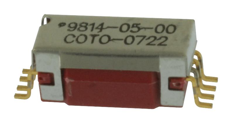 9814-05-00TR REED RELAY, SPST-NO, 100V, 0.25A, SMD COTO TECHNOLOGY
