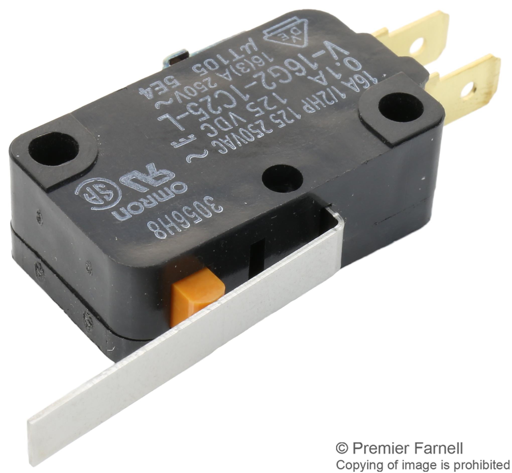V-152-1A5 BY OMI MICROSWITCH, SPDT, 15A, 250VAC, 1.23N OMRON